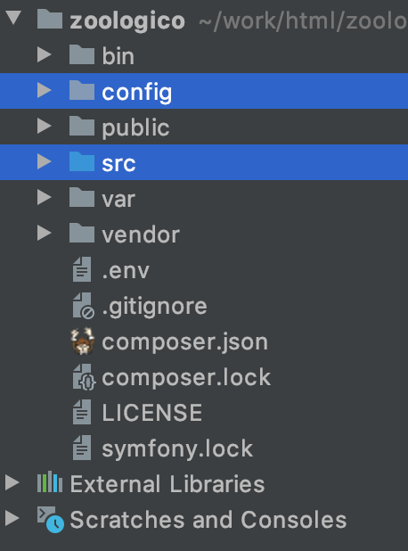 Diretório Config